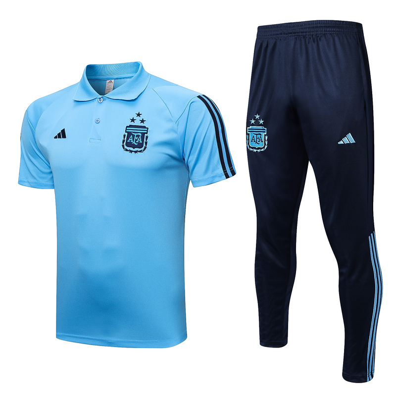 AAA Quality Argentina 22/23 Three Stars Blue Training Kit Jersey